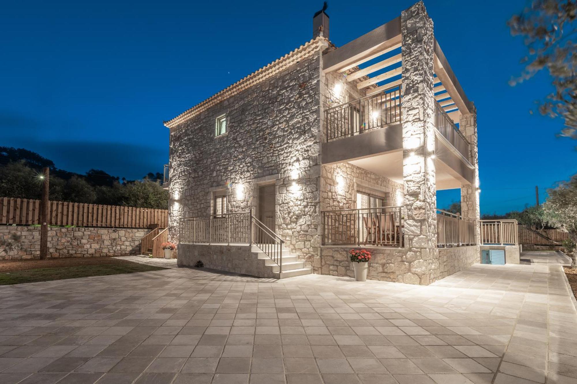 Villa Claudio Stone House à Vasilikí Extérieur photo